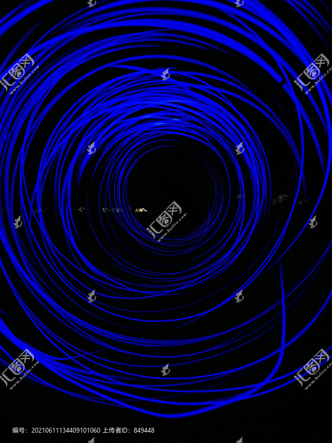 创意曲线光线线条漩涡摄影