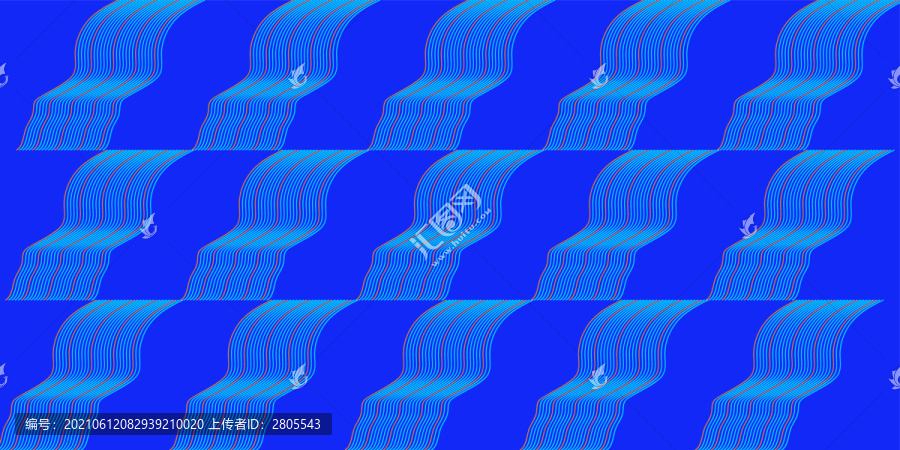 藍(lán)底線形素材