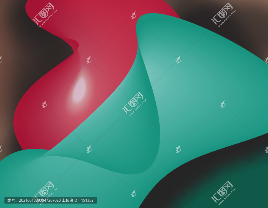 流動(dòng)抽象色彩