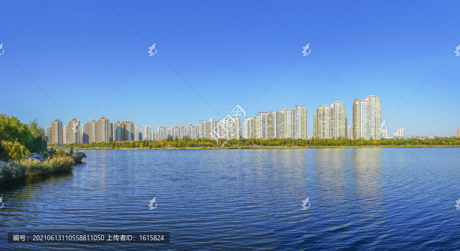 天津梅江居住区全景大画幅