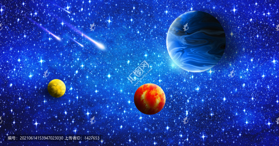 星空星球大圖