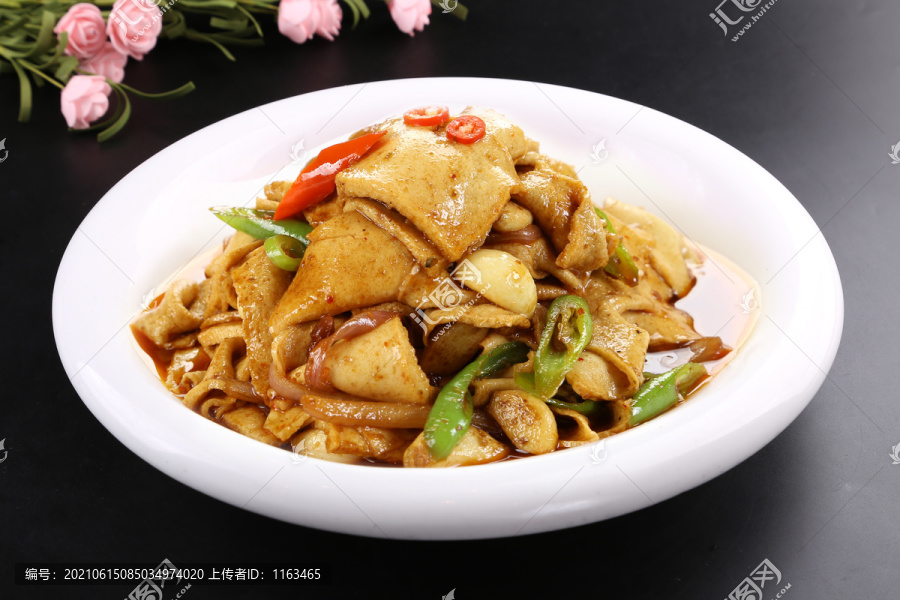 炒豆腐皮