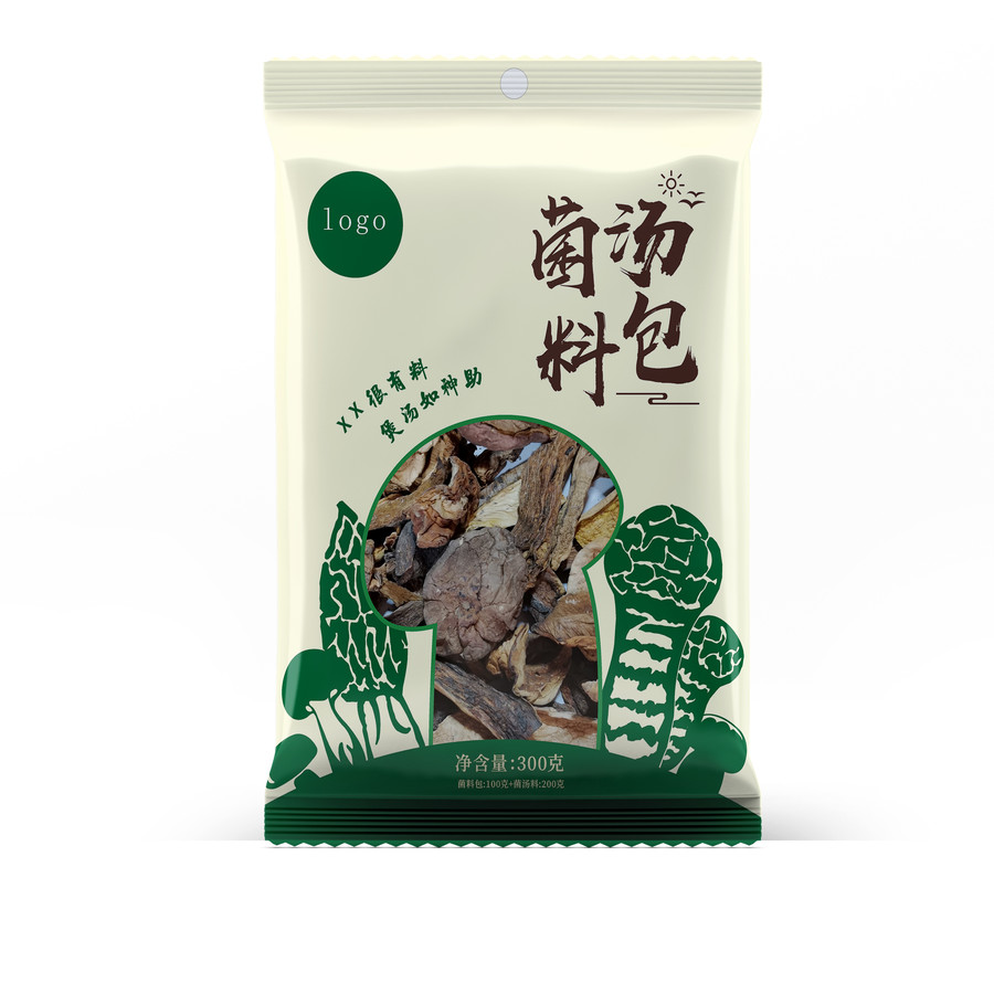 菌湯包袋裝包裝設(shè)計(jì)