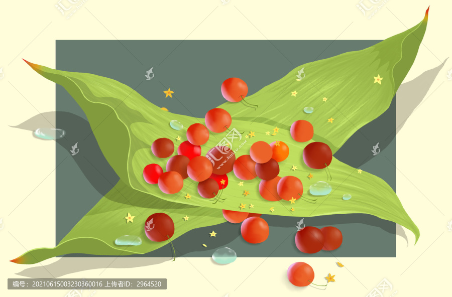 櫻桃插畫