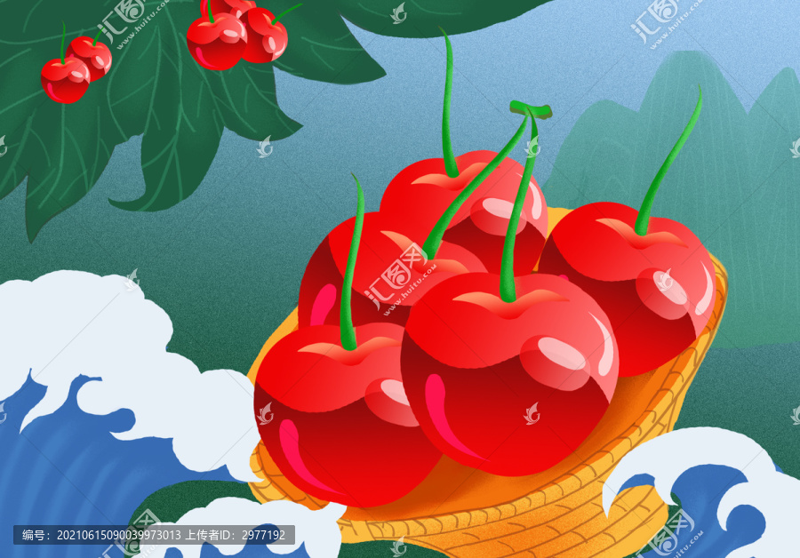 大紅櫻桃