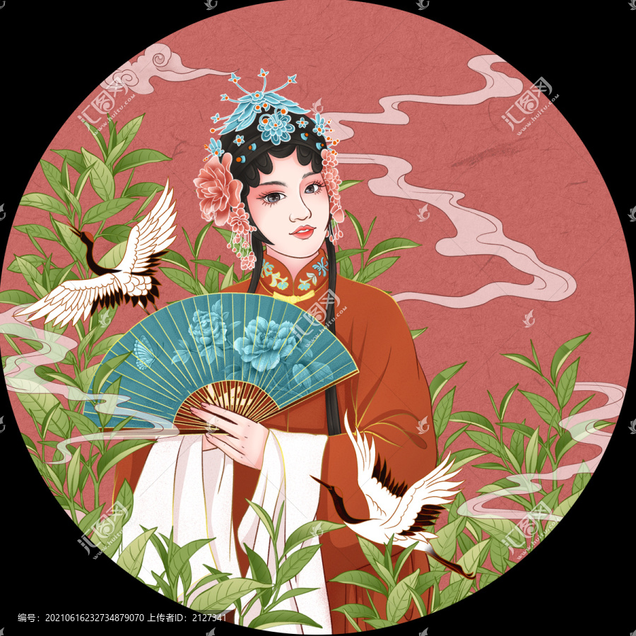 茶葉插畫