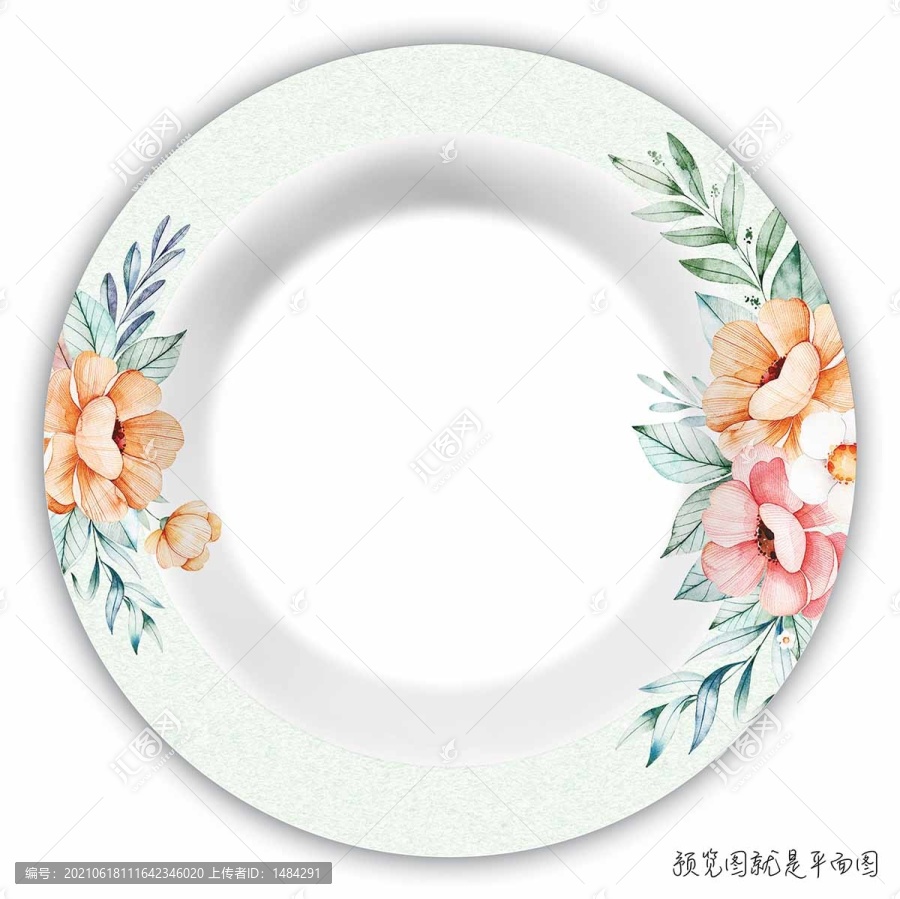 餐具花面