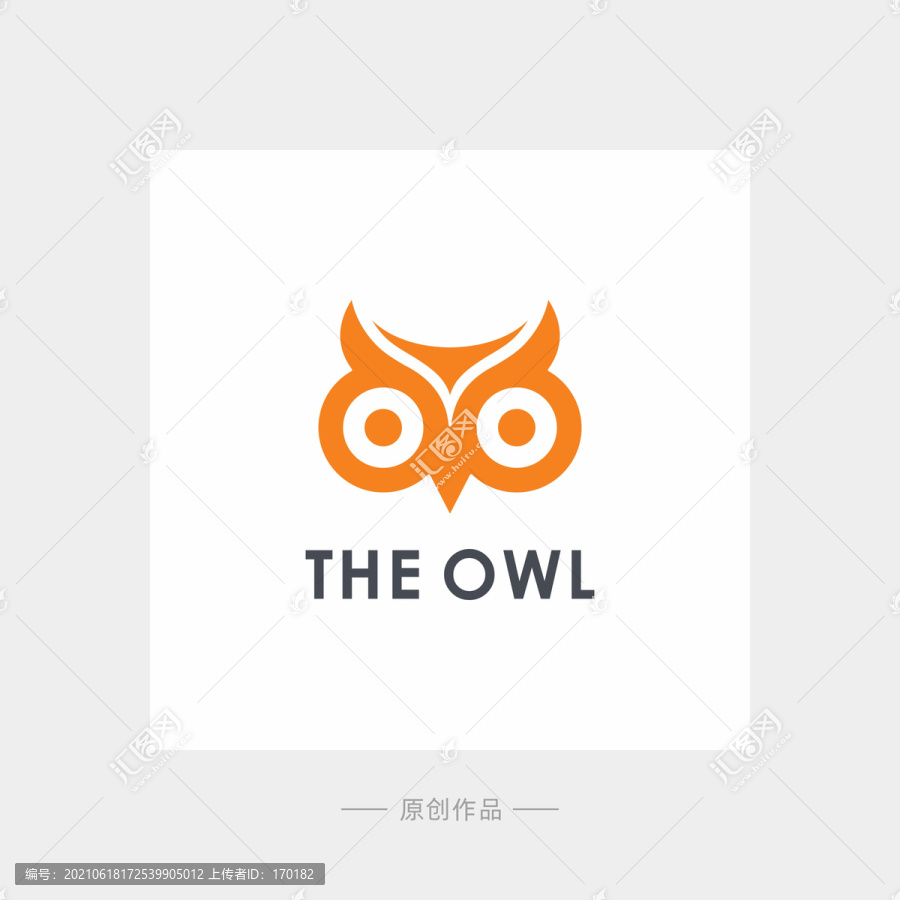 貓頭鷹標(biāo)志二