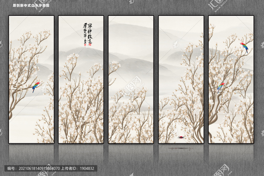 新中式花鳥(niǎo)
