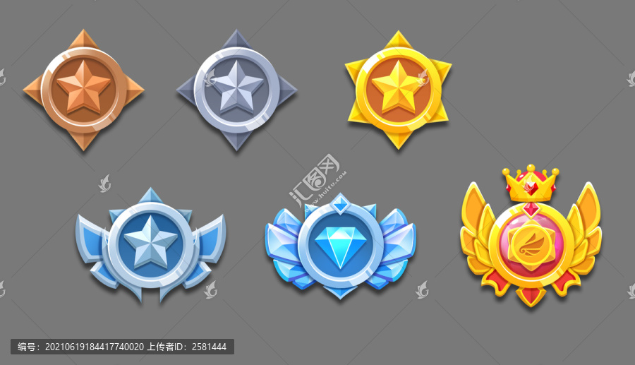 排位賽段位圖標(biāo)