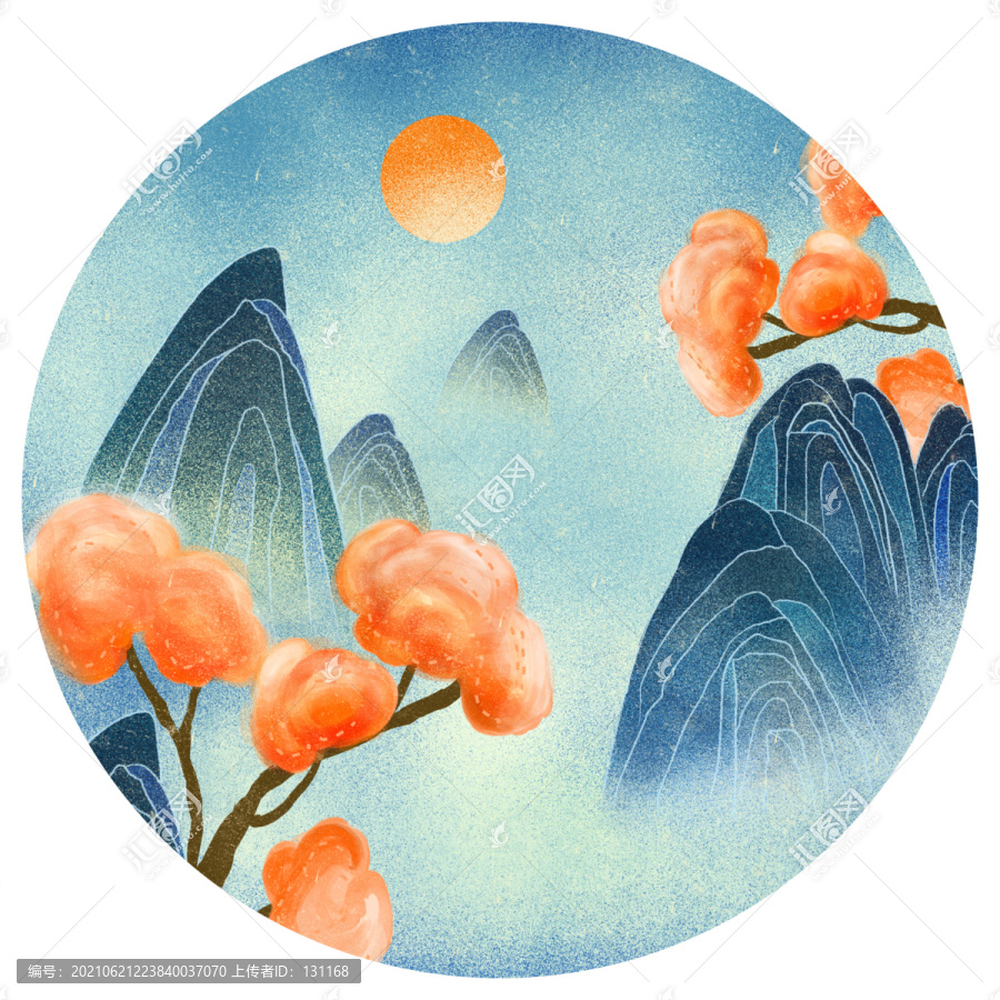 國潮山水