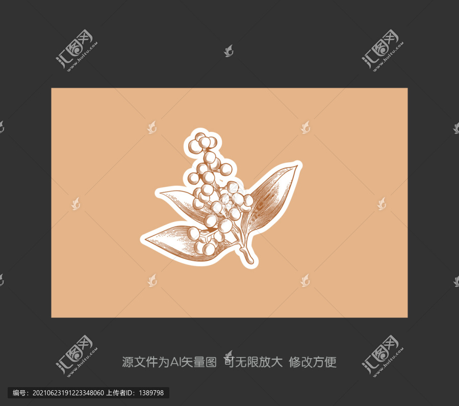 手繪花椒