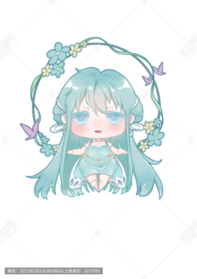 Q版精靈小仙女