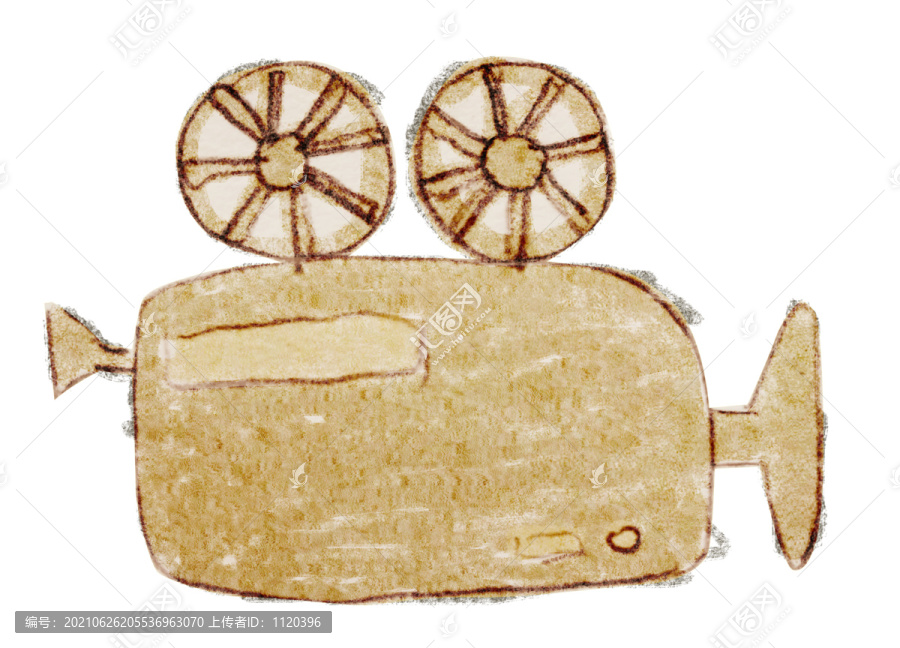 原創(chuàng)DV攝像機(jī)小插畫