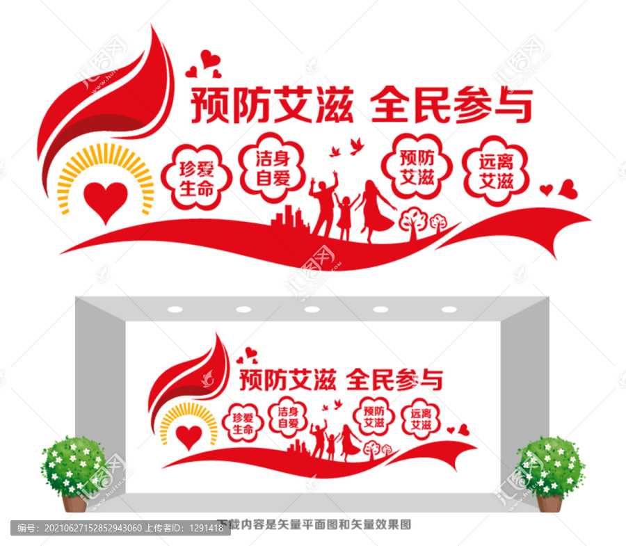 預(yù)防艾滋病宣傳