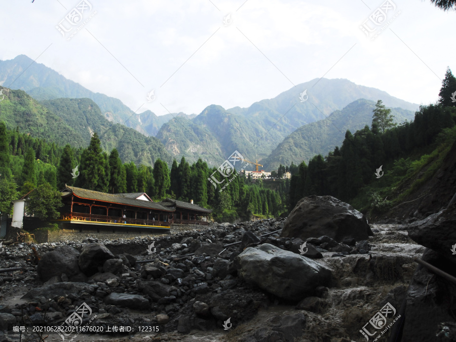 龙门山地震带泥石流灾害