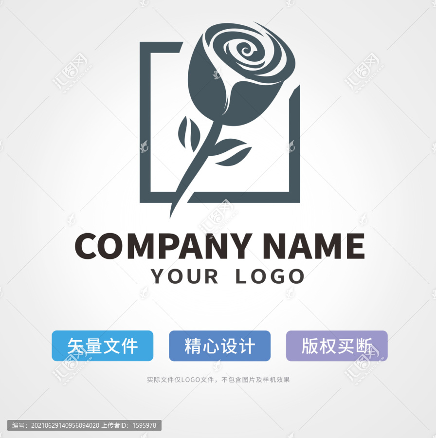 花logo
