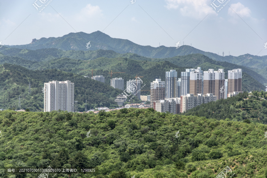 承德远山建筑风景