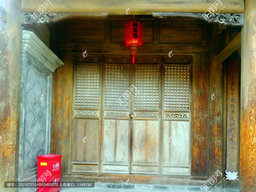 仿古門