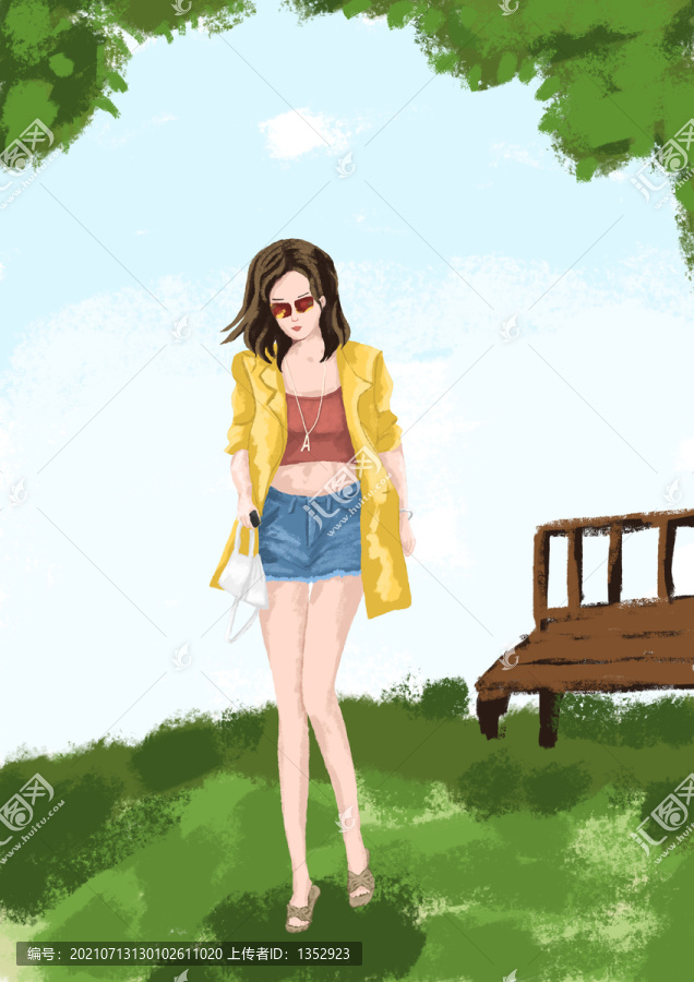 時尚女孩