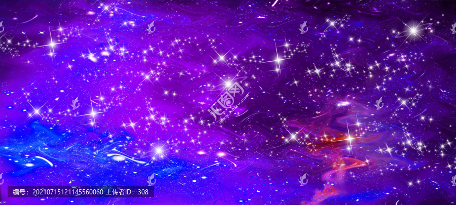 星空婚禮舞臺(tái)背景