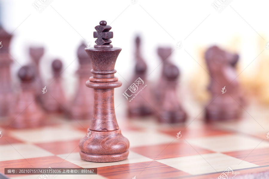 国际象棋中的国王棋子