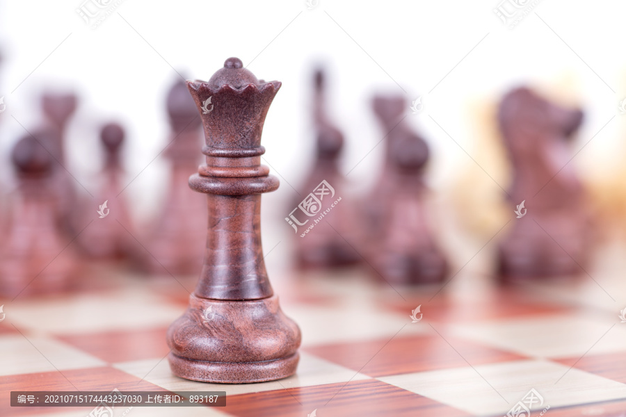 国际象棋中的皇后棋子
