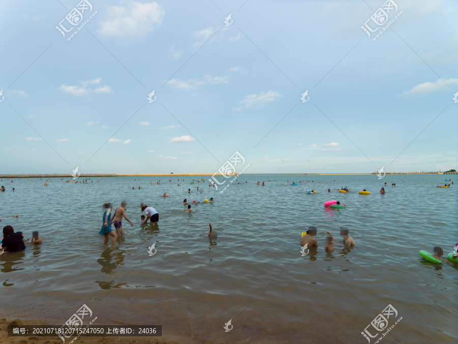 广西钦州三娘湾海滨浴场