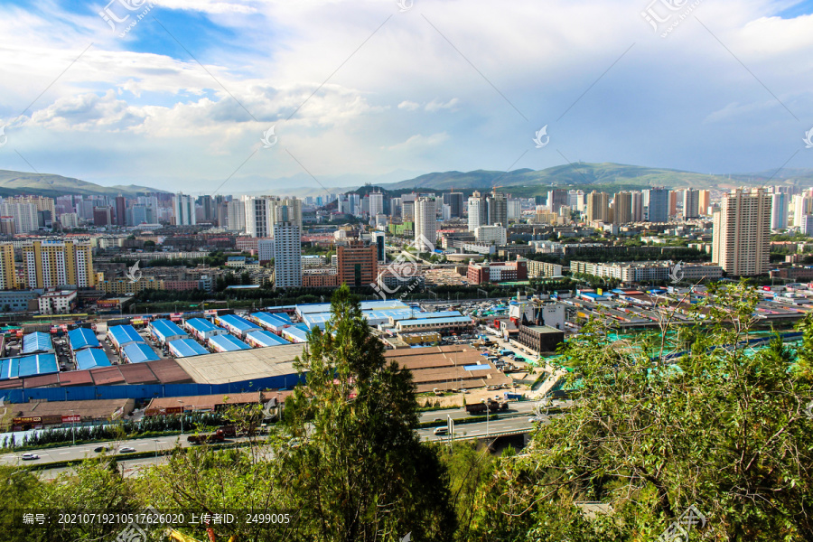 兰州市区街景