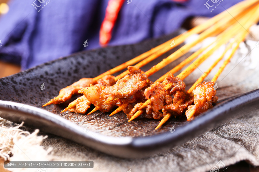 炭烤牛肉串