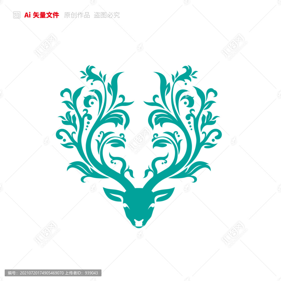 鹿圖案