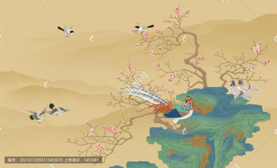 工筆花鳥畫