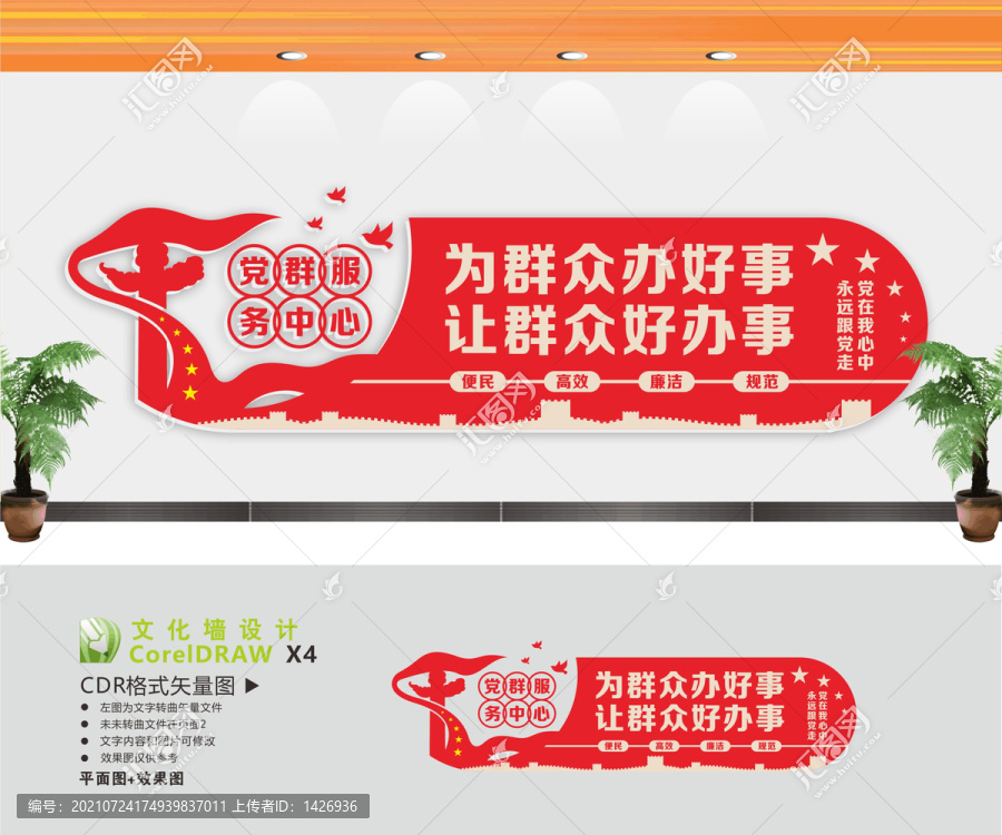 黨群服務(wù)展板