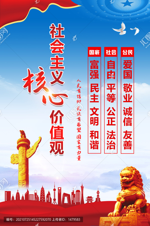 價值觀展板