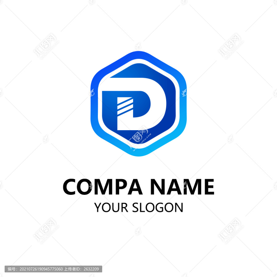 字母logoDlogo