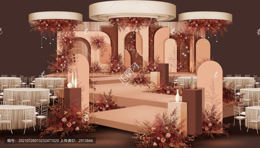 簡(jiǎn)約婚禮效果圖
