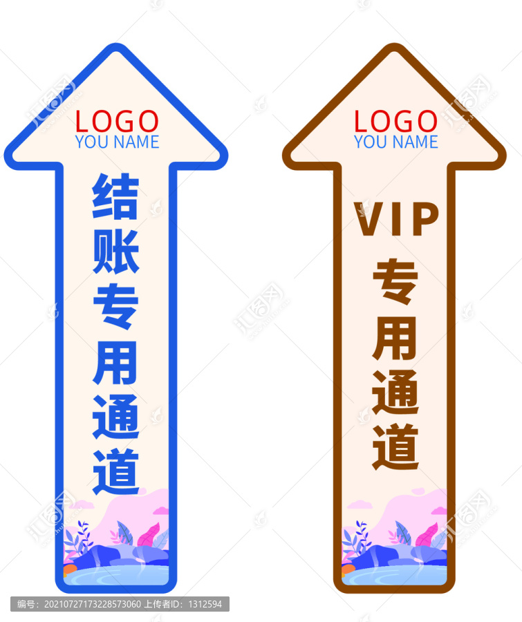 活動導(dǎo)向指示牌地貼