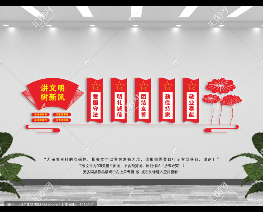 文明城市展板