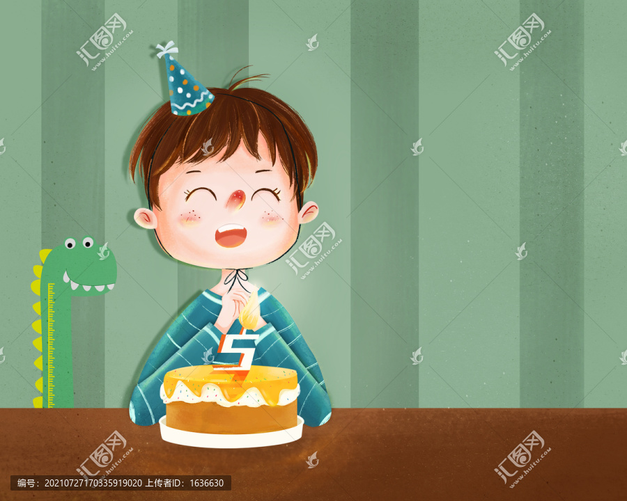 生日插畫