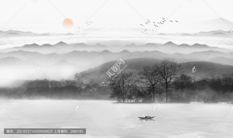 水墨山水
