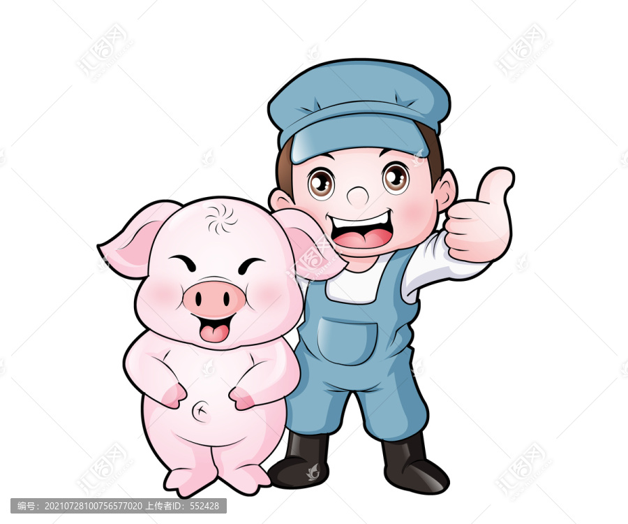 飼養(yǎng)員卡通