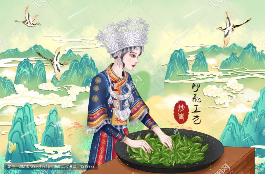 手繪苗族