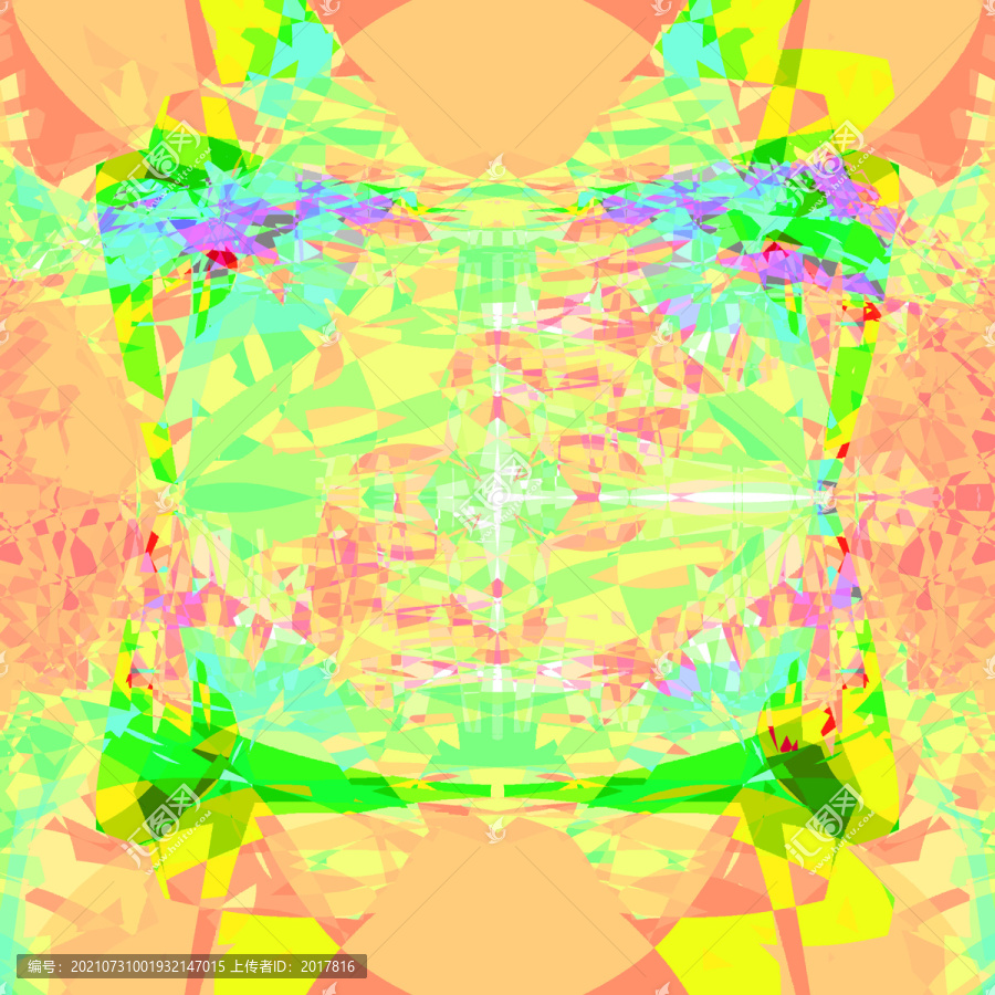 幾何油畫