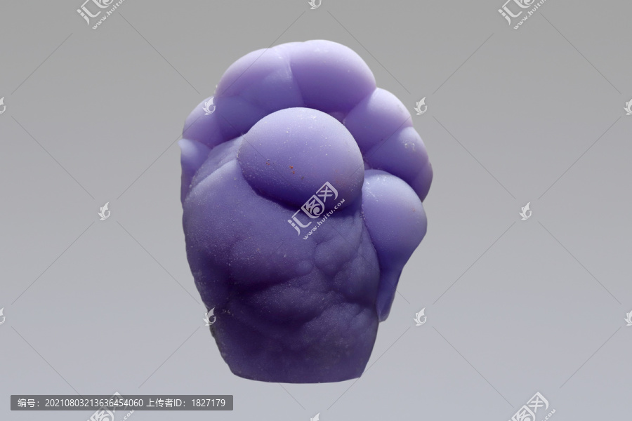 球状紫萤石