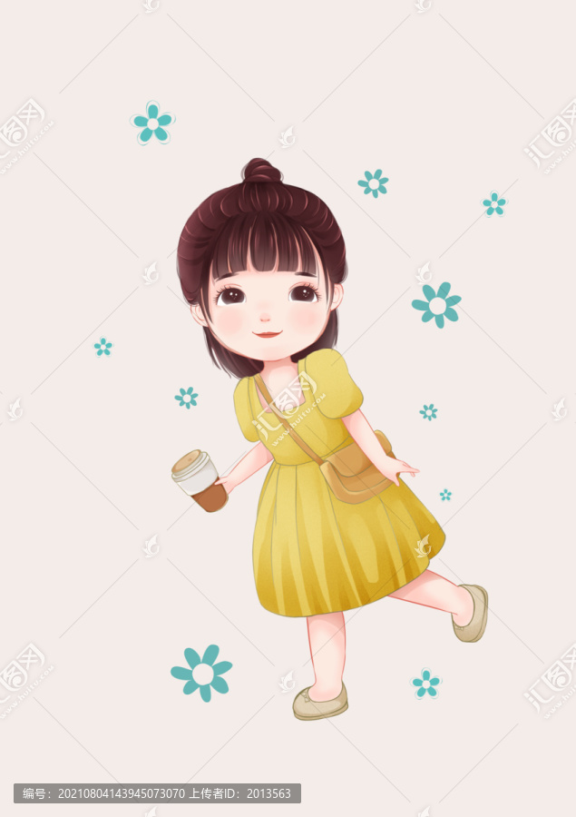 卡通女孩