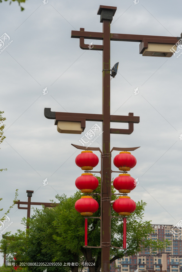 中式路灯