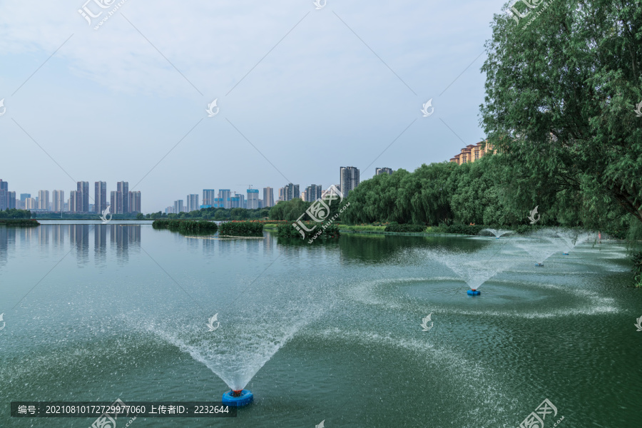 武汉墨水湖公园风景