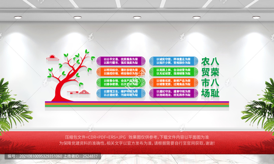 農(nóng)貿(mào)市場(chǎng)八榮八恥