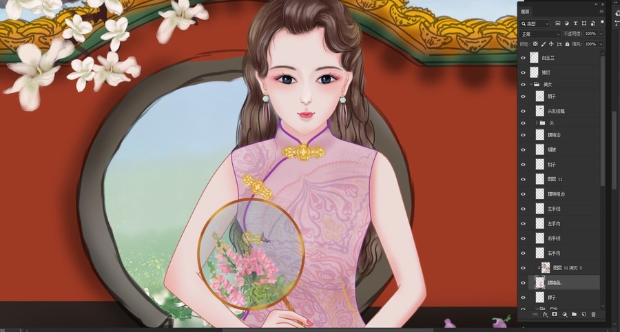 民國美女