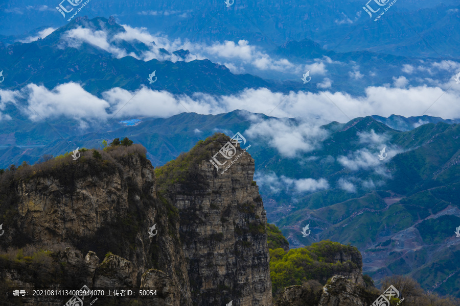 白石山风光